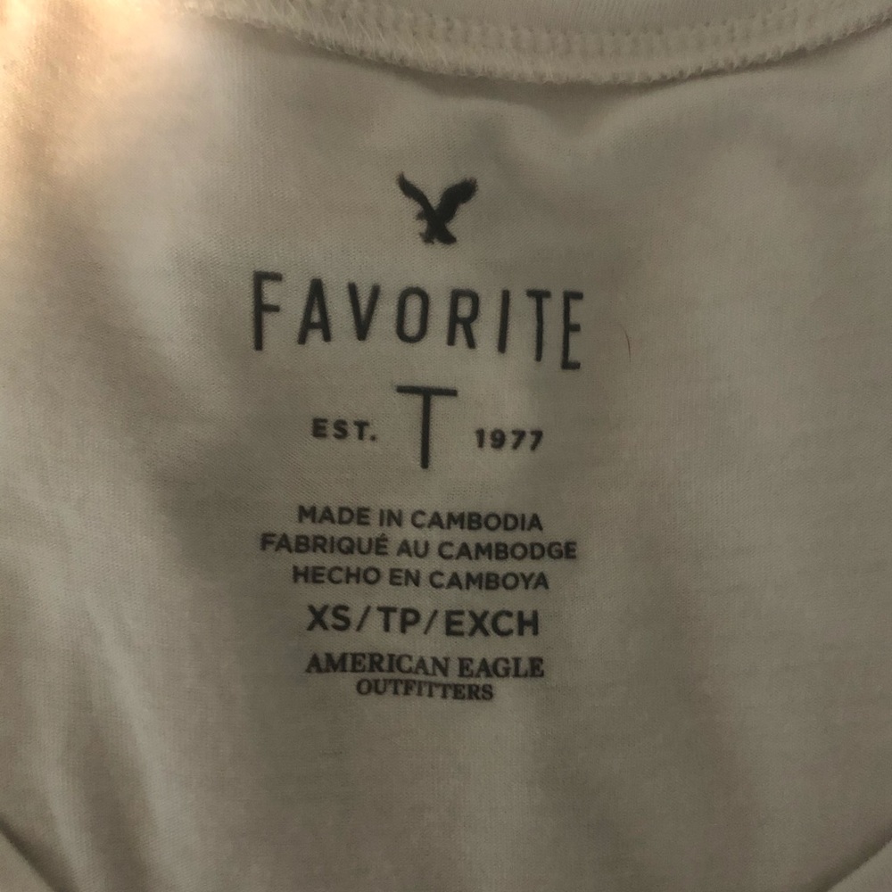 AE soft and sexy embroidered tee - Picture 5 of 6